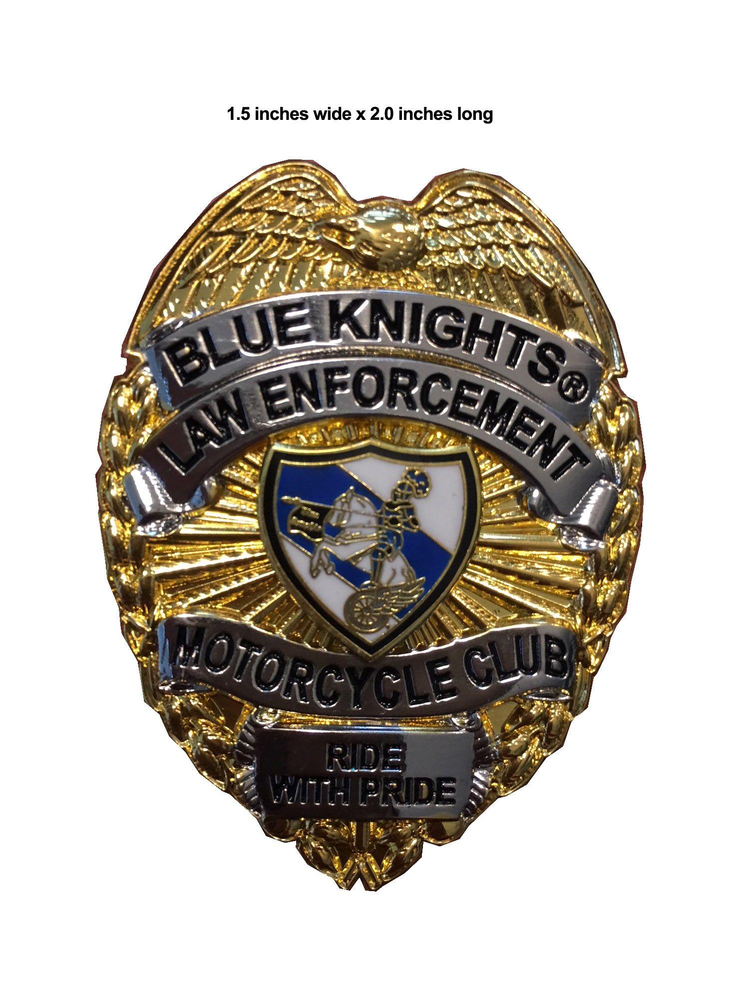 Blue Night Shield Logo - Blue Knights® Miniature Shield · Blue Knights Merchandise