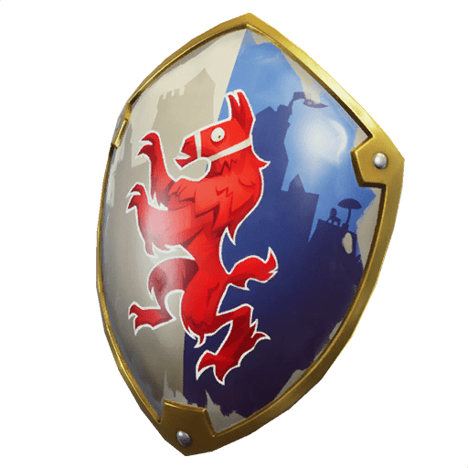 Blue Night Shield Logo - Squire Shield Back Bling