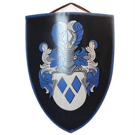 Blue Night Shield Logo - Knight of Honor Medieval Shield
