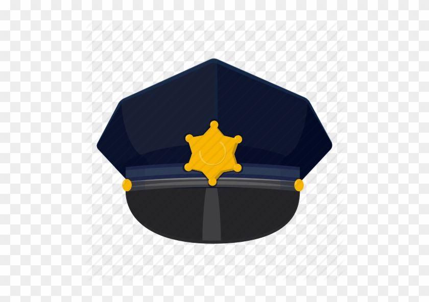 Police Cap Logo - Cap, Cartoon, Cop, Hat, Logo, Police, Police Cap Icon - Gorro De ...