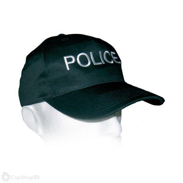 Police Cap Logo - Deluxe Police Baseball Cap