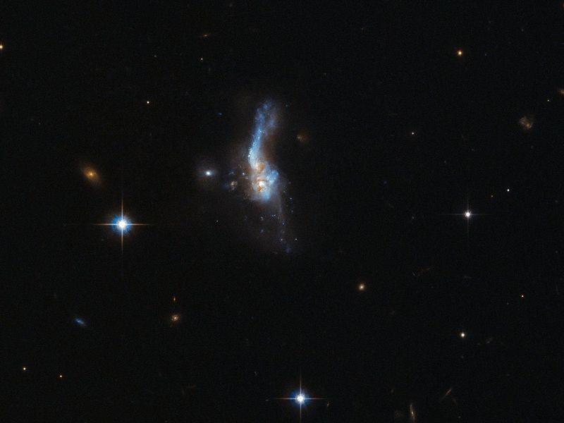 Hubble Worm Logo - New Hubble Image Captures the Collision of Two Galaxies | Smart News ...