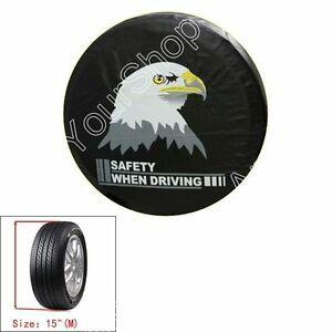 Automotive Tire Logo - Car Eagle Logo Spare Wheel Tire Tyre Pouch Soft Case Protector 15
