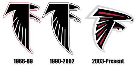 Atlanta Falcons Old Logo - Atlanta Falcons Logo Concept Creamer's Sports