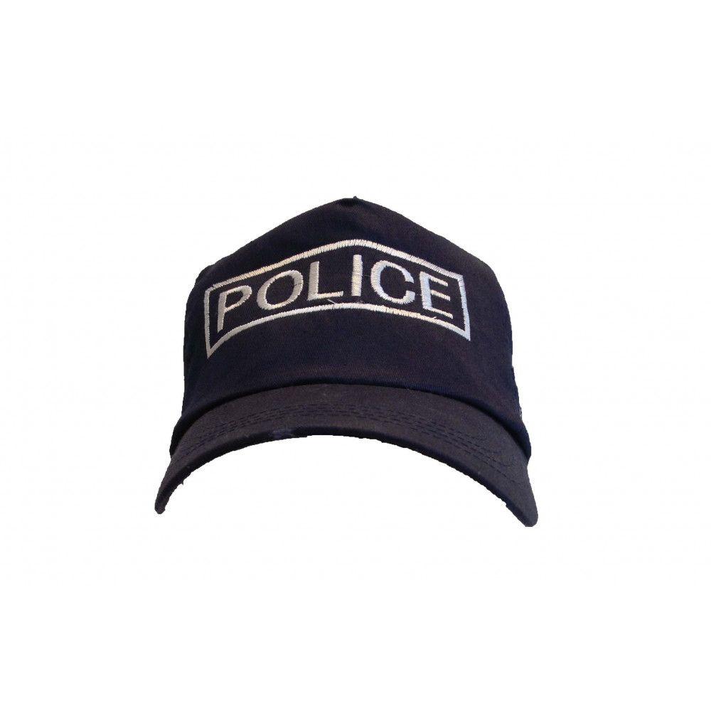Police Cap Logo - Blue police caps