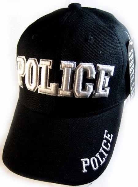 Police Cap Logo - Law & Order Hat Logo Ball Cap Wholesale