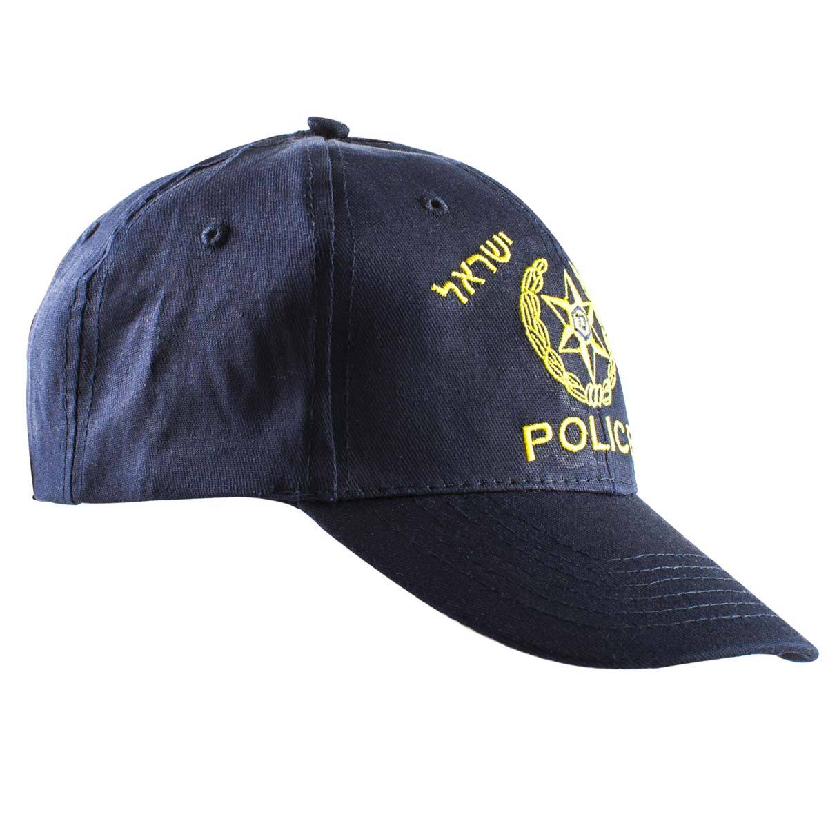 Police Cap Logo - Israel Police Emblem Embroidered Ball Cap