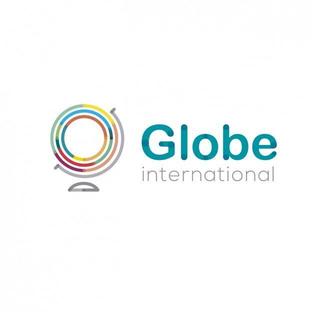 Abstract Globe Logo - Abstract logo with globe Vector | Free Download