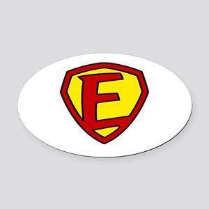 Super F Logo - Super Hero Costume Car Magnets - CafePress