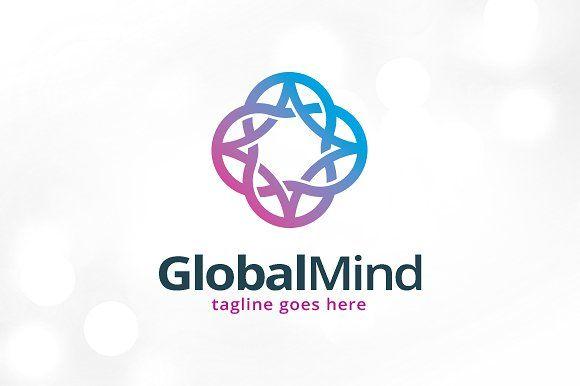 Abstract Globe Logo - Abstract Globe Logo Template Logo Templates Creative Market