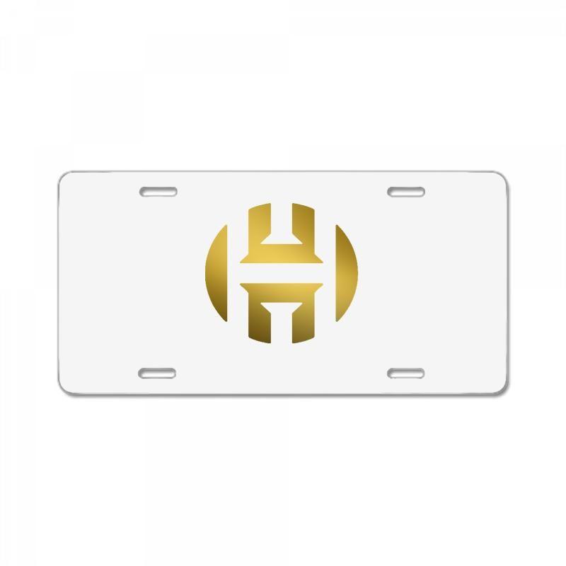 Harden Logo - Custom James Harden Logo Gold License Plate By Constan002 - Artistshot