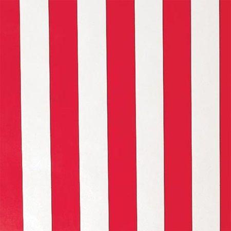 Red White N Logo - Patterned Paper – Red/White Stripe | Prom Nite