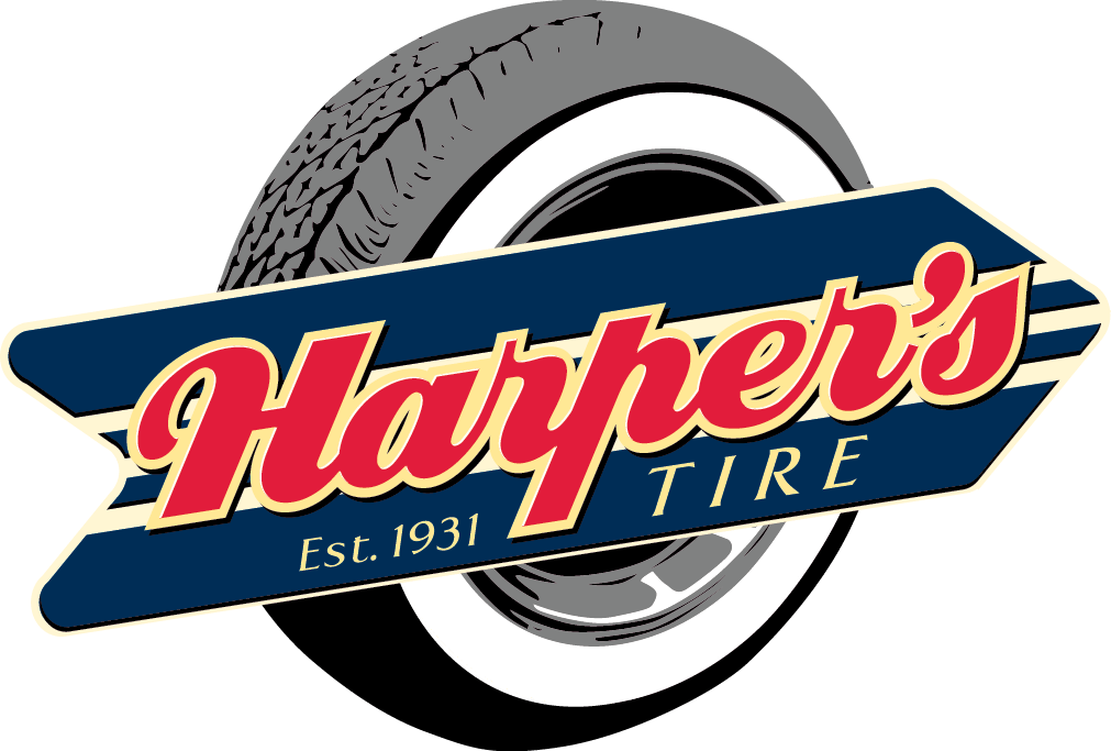 Automotive Tire Logo - Harper's Tire. Calgary's premiere tire service company