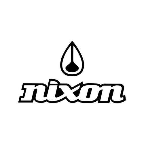 Nixon Logo - Nixon Logo 1 Vinyl Sticker
