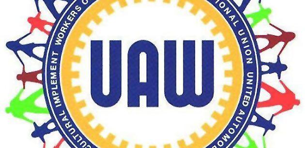 UAW Wheel Logo - UAW will suspend jobs bank, make other concessions to Detroit 3