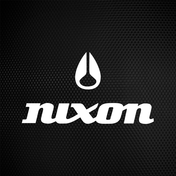 Nixon Logo - Simple color vinyl Nixon Logo | Stickers Factory