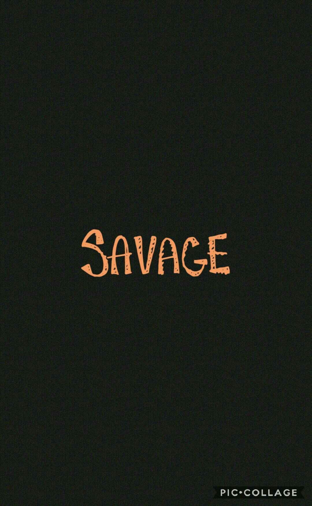 Cute Savage Logo - Savage Orange Black Cute Background (Inspired By The Martinez Twins ...