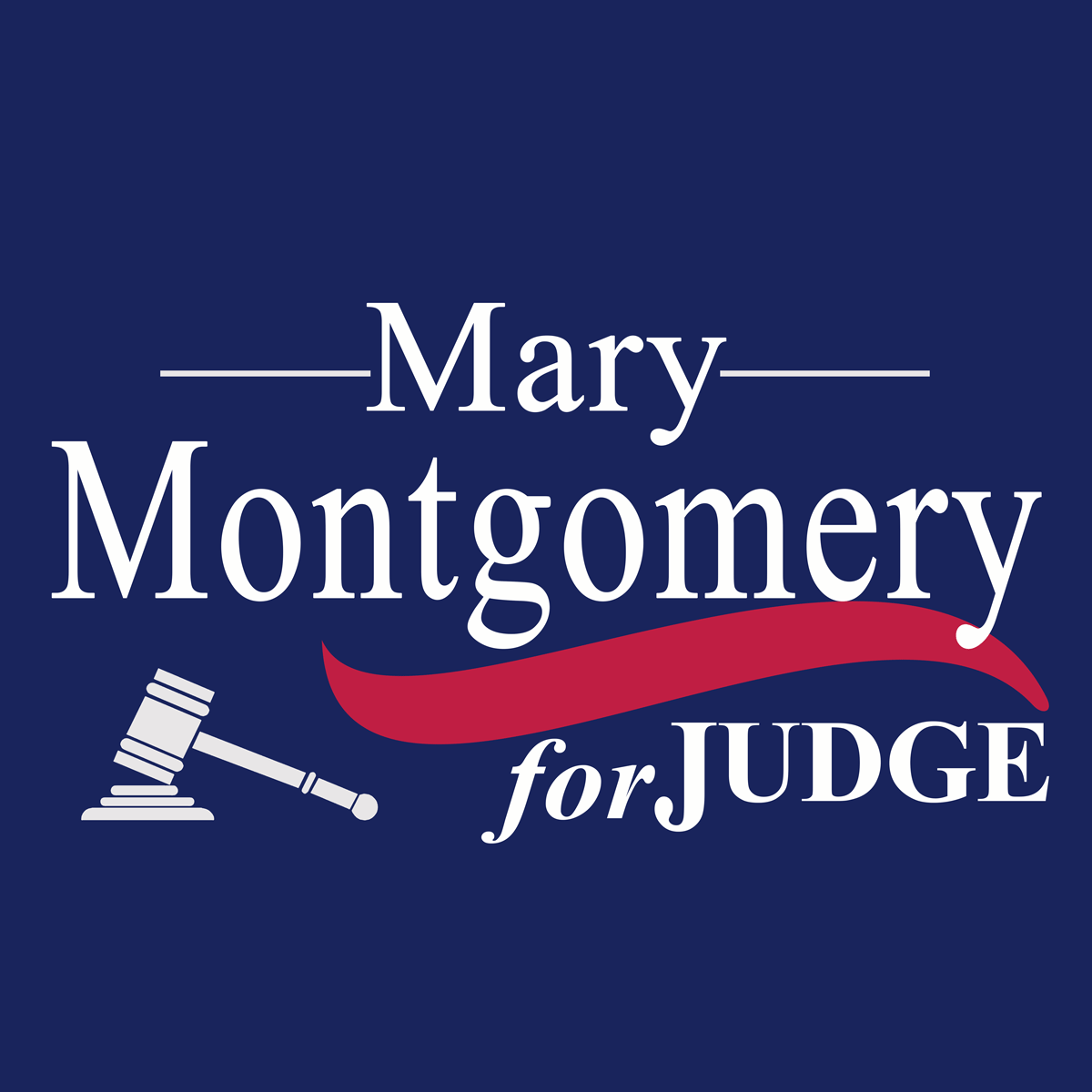Montgomery Square Logo - $50 Donation. Mary Montgomery for Judge