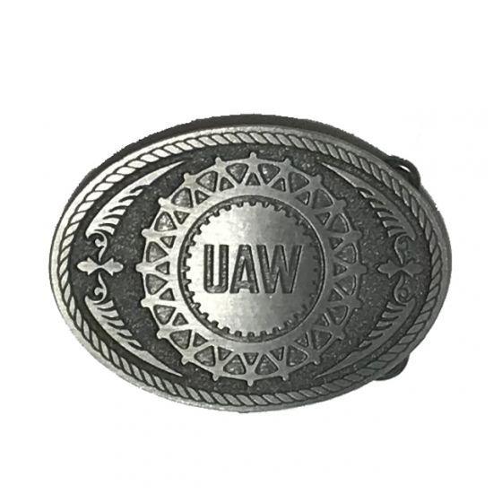 UAW Wheel Logo - UAW Belt Buckle