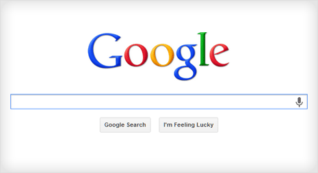 Classic Google Logo - Open Google website without Doodle logo photo