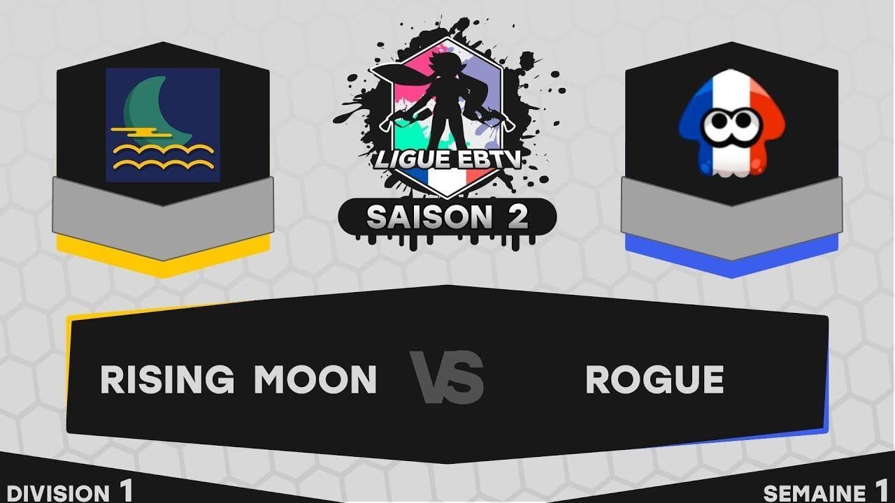 Rising Moon Logo - Ligue EBTV - Rogue vs Rising Moon (Division 1) - YouTube