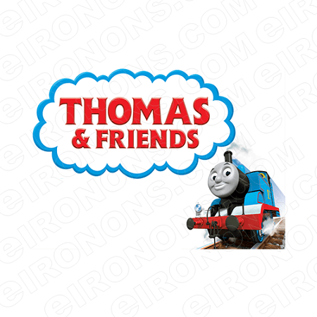 Thomas and Friends Logo - THOMAS & FRIENDS LOGO CHARACTER T SHIRT IRON ON TRANSFER DECAL