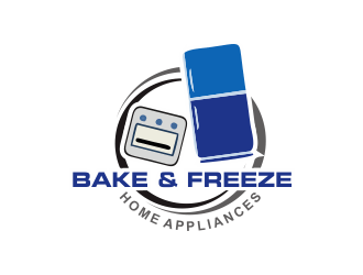 Home Appliance Logo - Bake & Freeze Home Appliances logo design - 48HoursLogo.com