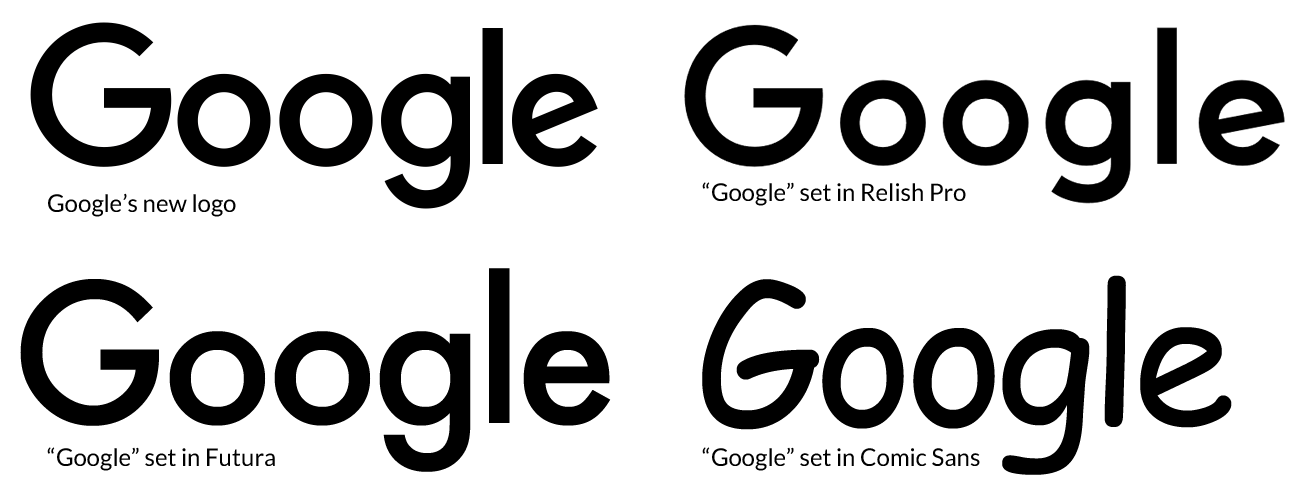 Classic Google Logo - What Font is the New Google Logo? - Design for Hackers