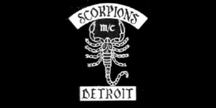 White Scorpion Logo - Scorpions MC (Motorcycle Club) Percenter Bikers