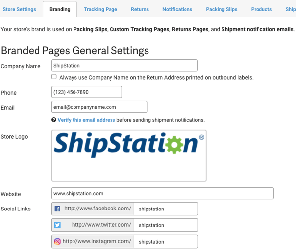 ShipStation Logo - Where can I configure branding options in ShipStation? – ShipStation