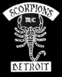 White Scorpion Logo - Scorpions MC (Motorcycle Club) Percenter Bikers