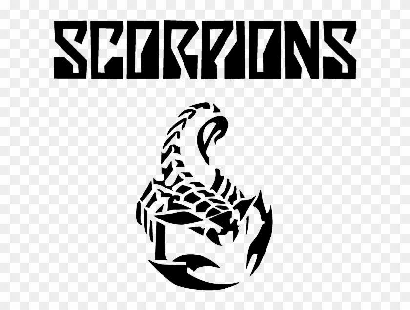 White Scorpion Logo - Scorpions Logo - Scorpion Band Logo - Free Transparent PNG Clipart ...