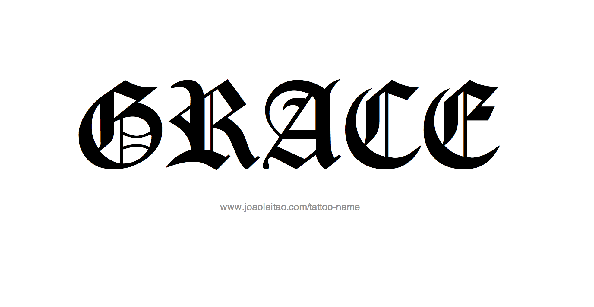 Grace Name Logo - Grace Name Tattoo Designs. tats. Tattoos, Name tattoos, Name