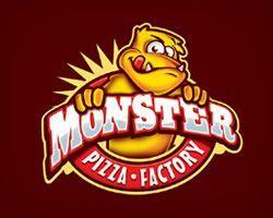 Funny Mascot Logo - Monster Pizza,mascot logo, logo design, inspiration | Mascot Design ...