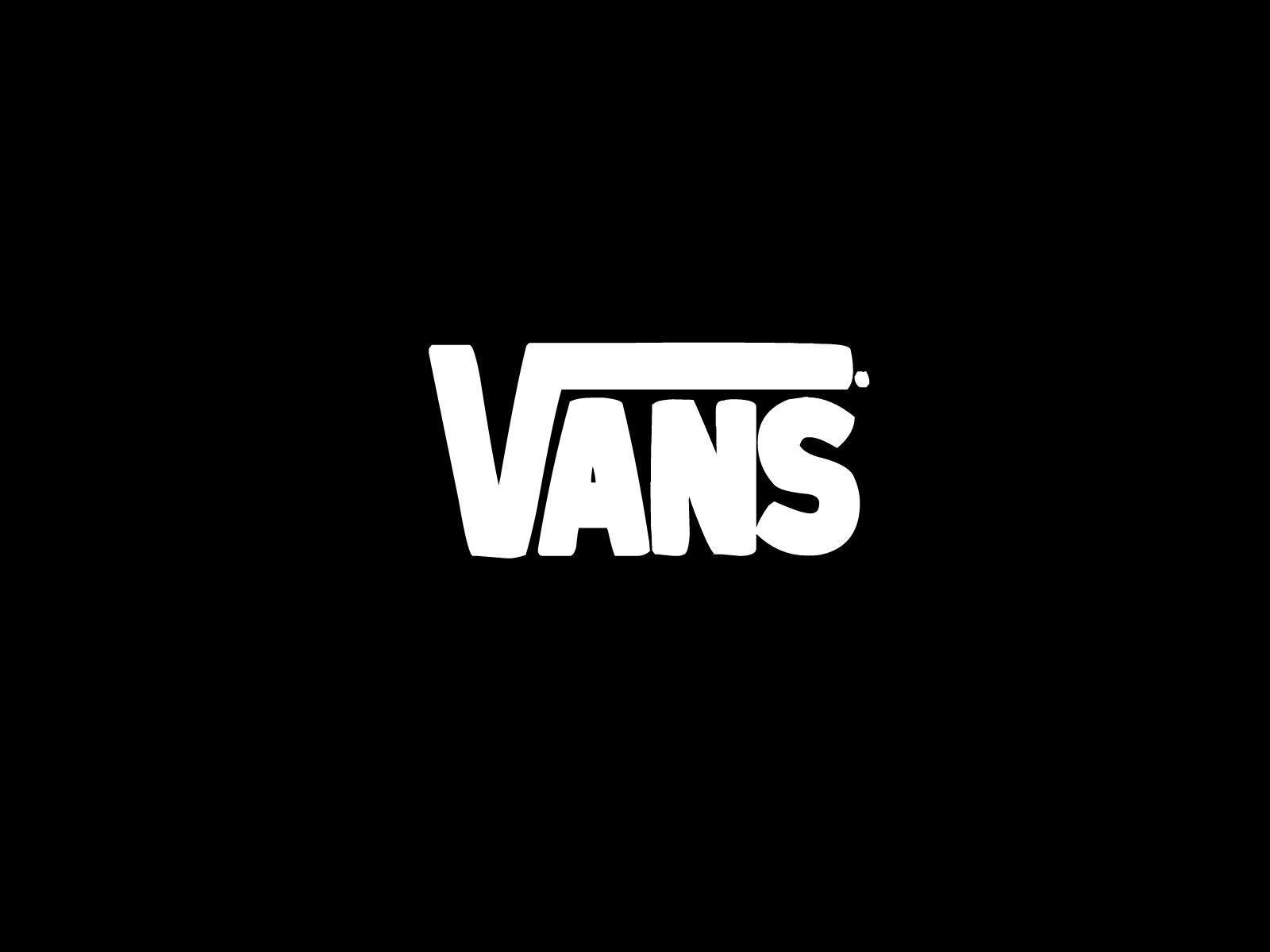 Black Vans Logo - Vans Logo Wallpaper