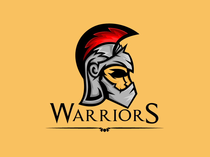 Funny Mascot Logo - Classic style Warriors mascot logo by Kibrea Graphics. Dribbble