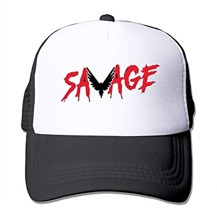 Cute Savage Logo - Amazon.com: D-Cute Youth Mesh Baseball Cap Savage Parrot Logo Logan ...
