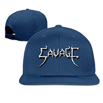 Cute Savage Logo - D Cute Savage Lil Pump Unisex Flat Brim Baseball Hats