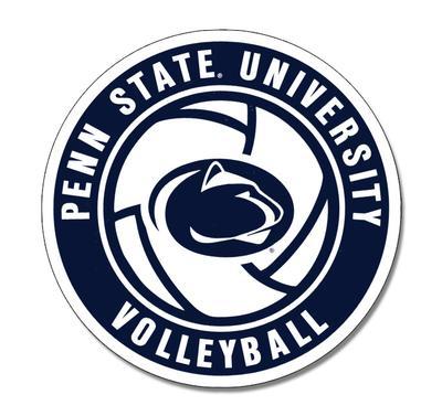 Penn State University Logo - Penn State University Volleyball 5 Magnet. Souvenirs > HOME > MAGNETS