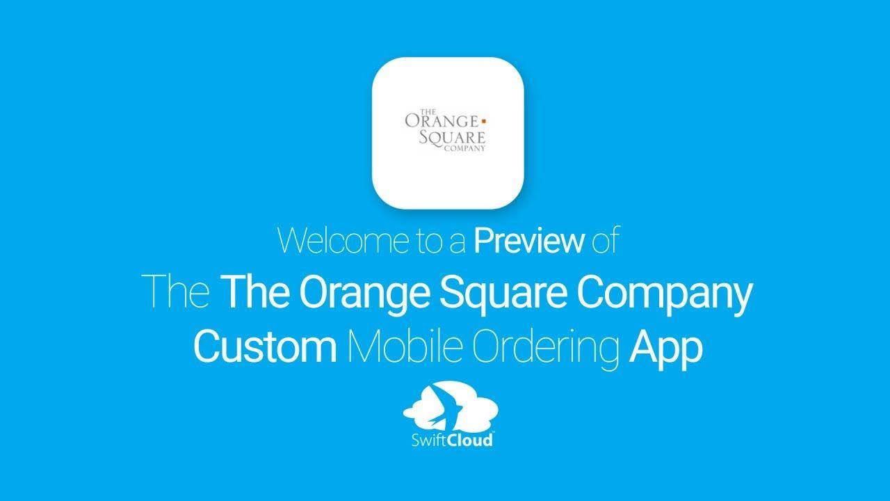 Orange Square Company Logo - The Orange Square Company - Mobile App Preview - ORA245W - YouTube