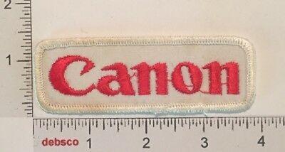 Canon Camera Logo - VINTAGE CANON CAMERA Logo Emblem Embroidered PATCH - $4.25 | PicClick