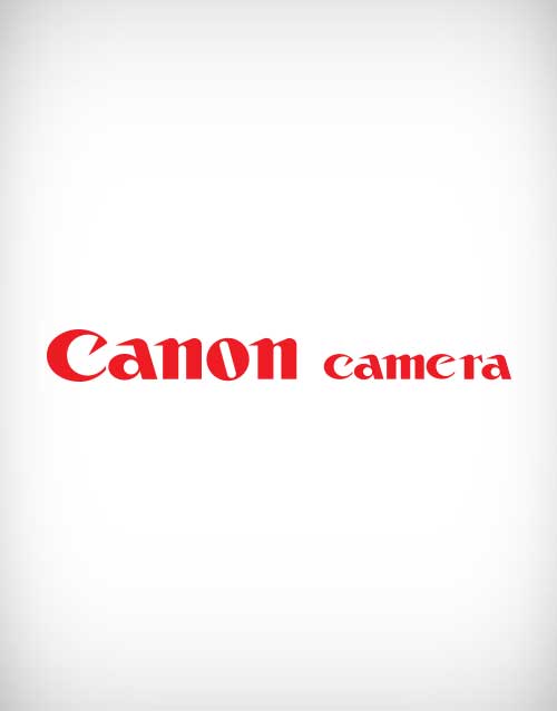 Canon Camera Logo - canon camera vector logo - designway4u