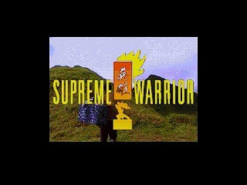 Supreme Warrior Logo - Mega-CD Longplay [076] Supreme Warrior - YouTube