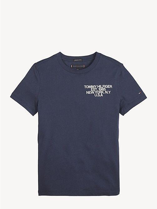 Tommy Hilfiger Black Logo - Boy's T-shirts & Polos | Tommy Hilfiger® UK