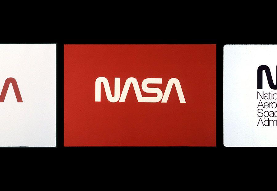 NASA High Resolution Logo - 1975 NASA Graphics Standards Manual