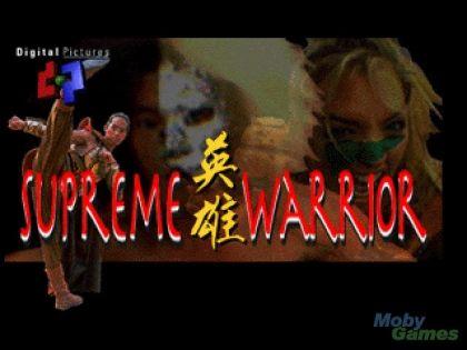 Supreme Warrior Logo - Supreme Warrior (1996) - DOS (Ms-Dos) rom download | WoWroms.com