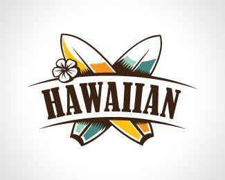 Surf Apparel Logo - Hawaiian Logo design brand is suitable for few business