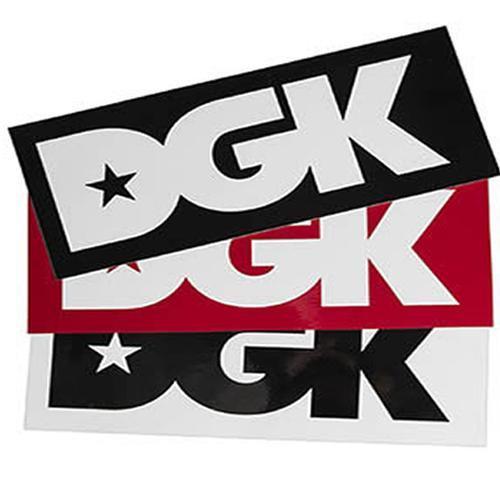 DGK Skateboards Logo - DGK Skateboard Sticker Logo XL – Edge Boardshop