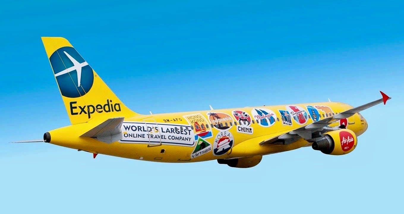Expedia Plane Logo - Expedia Introduces 