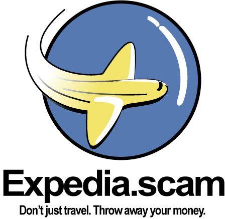 Expedia Plane Logo - Expedia Dot SCAM?